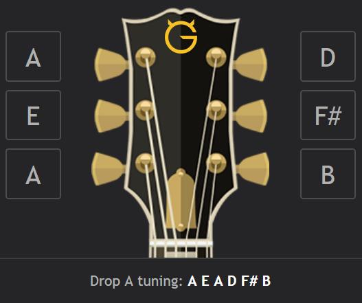 Drop A Tuning