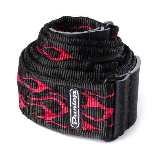 Dunlop D38-31BK Flambe Woven Strap