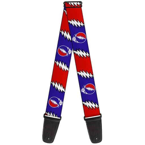 LM Products GD1 Grateful Dead Bolt Guitar Strap