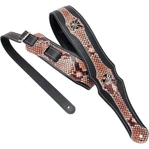 LM Products Iron Cross Guitar Strap