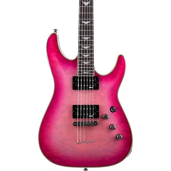 Schecter Omen Extreme-6 FR in Hot Pink