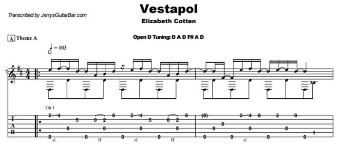 Vestapol Guitar Artistry Series