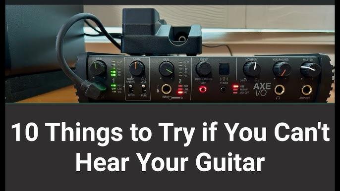 Troubleshooting USB Guitar Cable Issues