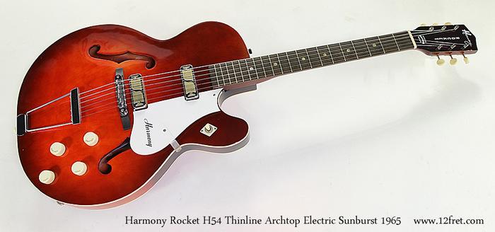 What is the Harmony Rocket Guitar?