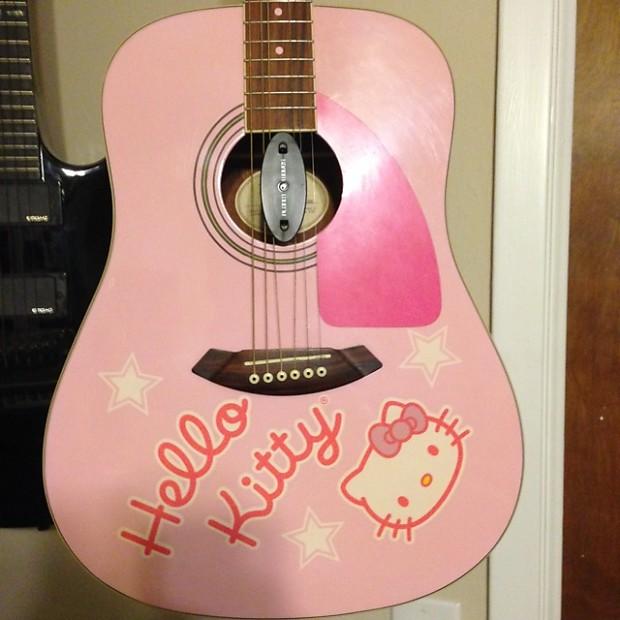 When Was the Squier Hello Kitty Guitar Released?