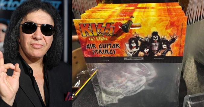 When Were KISS Air Guitar Strings Launched?