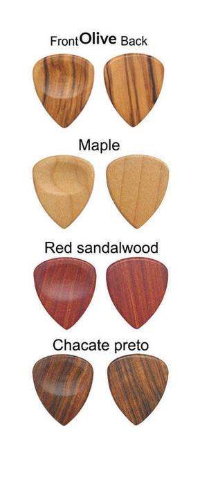 Types of Wooden Guitar Picks