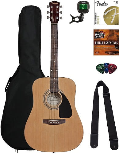 Fender FA-100 Acoustic Guitar Bundle