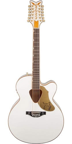 Gretsch G5022CWFE-12 Rancher Falcon White 12-String Acoustic-Electric Guitar