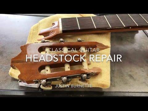 Classical Guitar Headstock Repair Methods