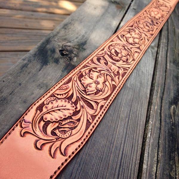 How to Choose the Perfect Tooled Leather Guitar Strap