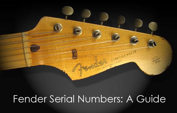 Identifying Your Fender Steel Guitar