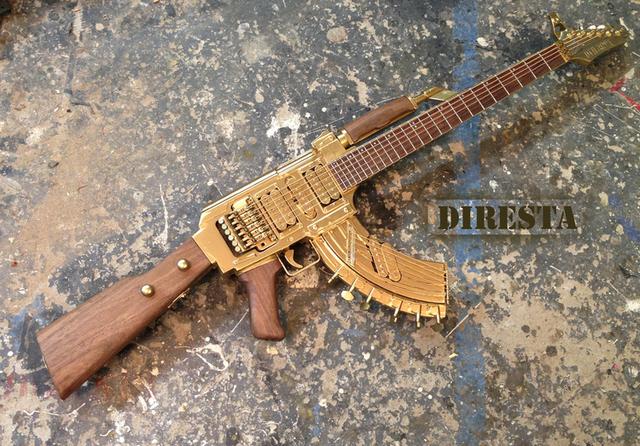 The Making of an AK-47 Guitar