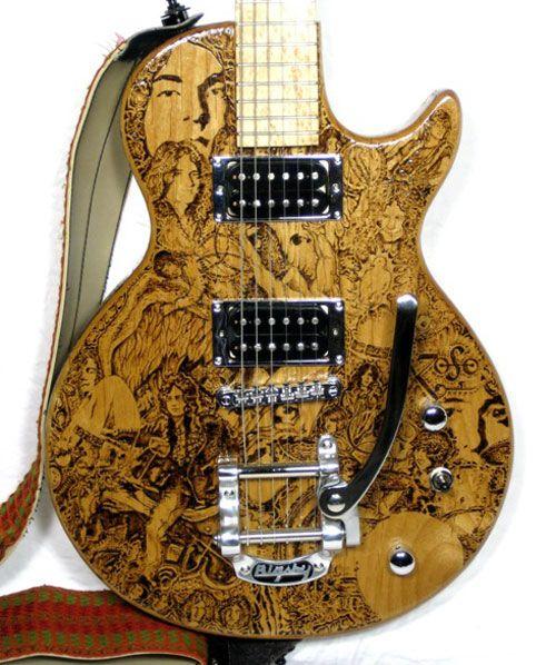 Why Choose a Wood Burned Guitar