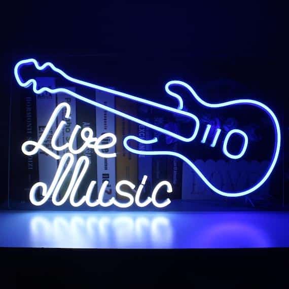 Customization Options for Guitar Neon Signs