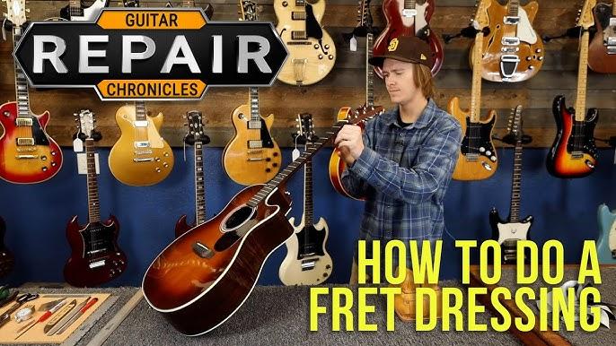 Difference between Acoustic and Electric Guitar Refretting