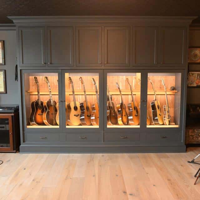 DIY Guitar Storage
