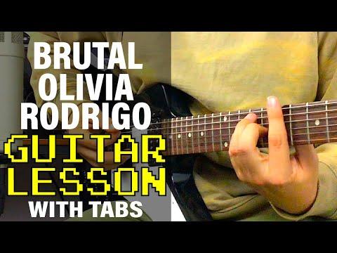 Exploring Olivia Rodrigo's Guitar Tabs and Chords