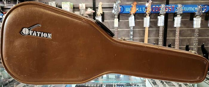 Ovation Molded Guitar Case for Deep Bowl
