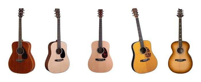 What characteristics define the best acoustic guitar under $1000?