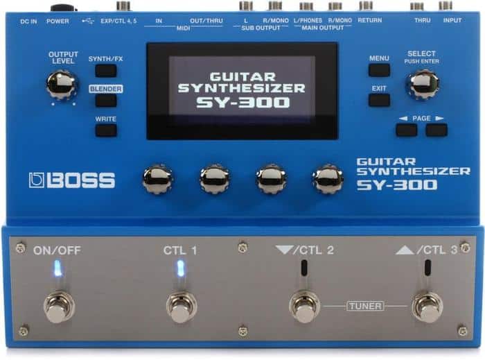 Comparing the Boss GM-800 with the SY-1000