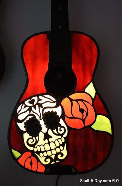 How to Create Your Own Stained Glass Guitar