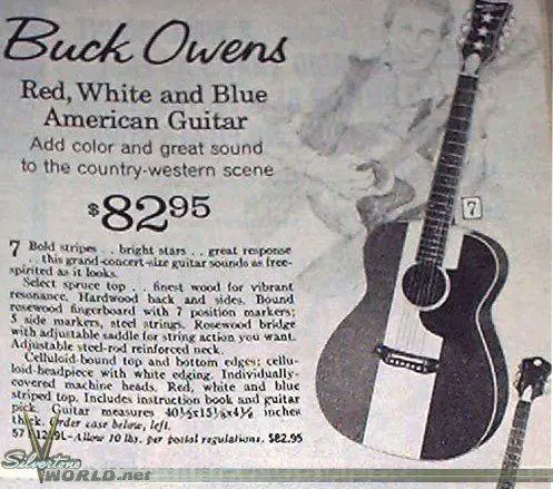 1969 Harmony Buck Owens Model