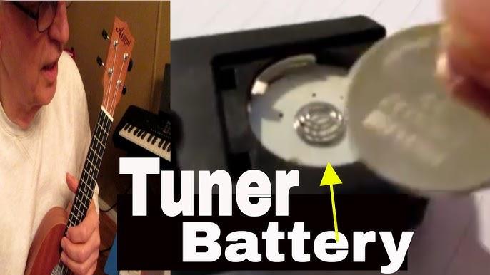 How to Change Your Guitar Tuner Battery