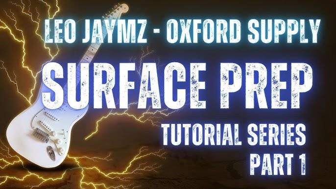 Prepping Your Guitar Surface