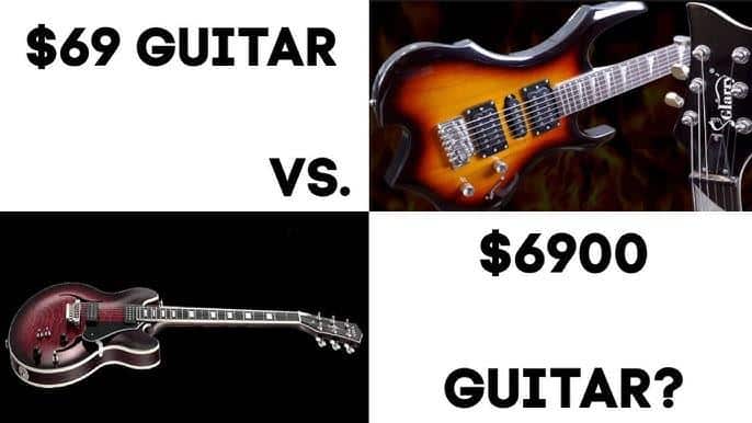 Price Comparison of Guitars