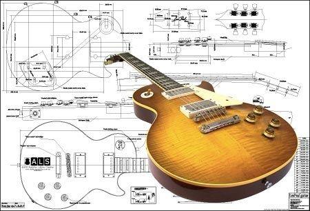 Components of a Les Paul