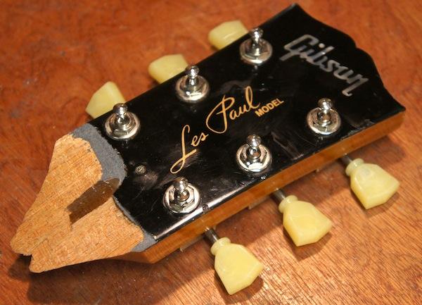 Identifying Headstock Breakage