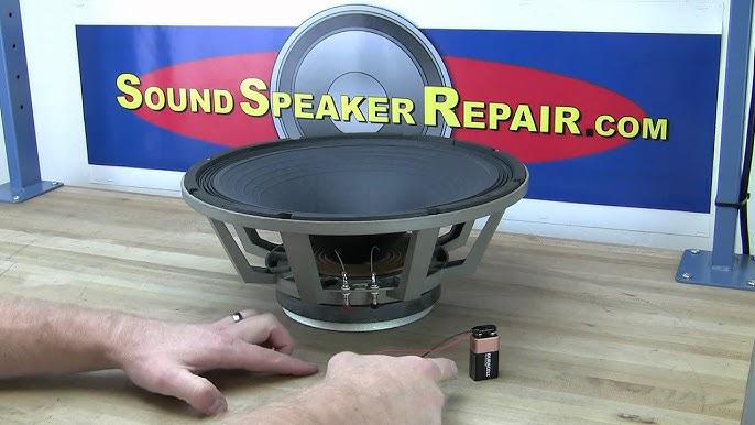 Testing the Speaker Post-Repair