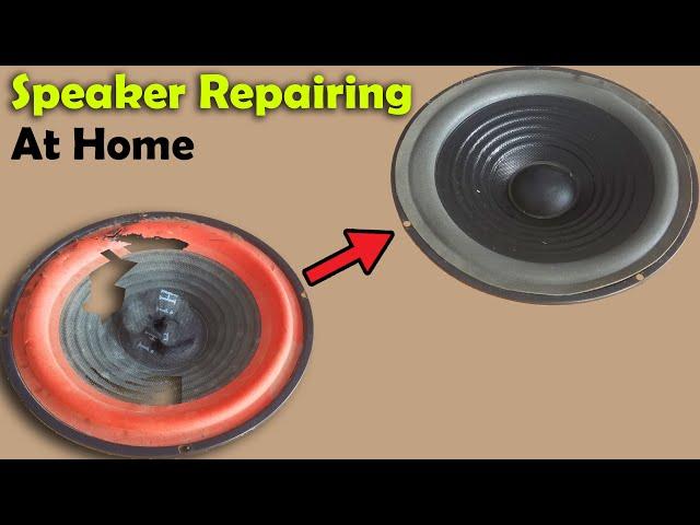 Why Repair a Speaker Cone?