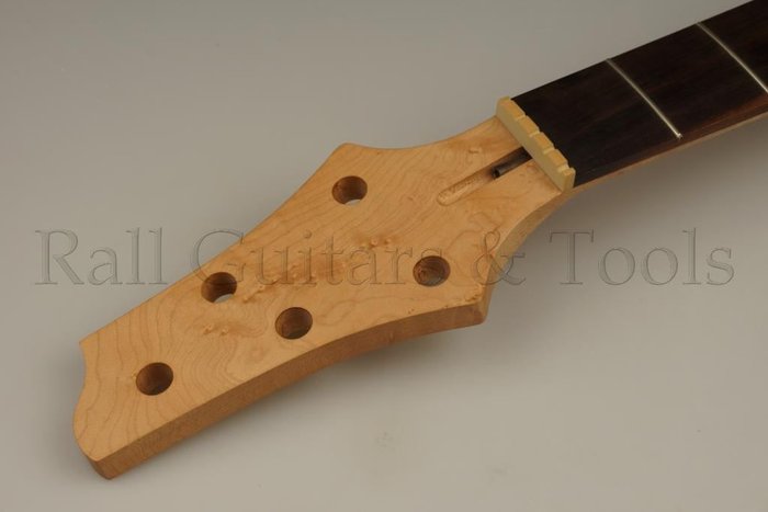 Bass-neck- 34" - 5-string - Birdseye / Ebony 22F Warmoth Deluxe 5