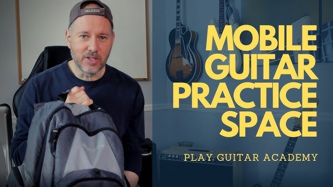 Mobile Guitar Practice Space...Complete Setup - PlayGuitarAcademy.com