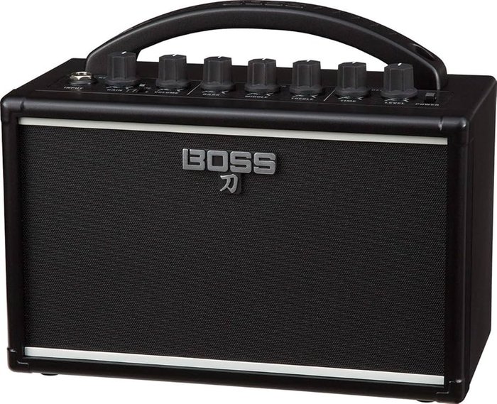 Amazon.com: Boss Katana Mini Guitar Amplifier Bundle with Power Supply, Instrument Cable, Austin Bazaar Exclusive 24-Pack Picks, and Polishing Cloth