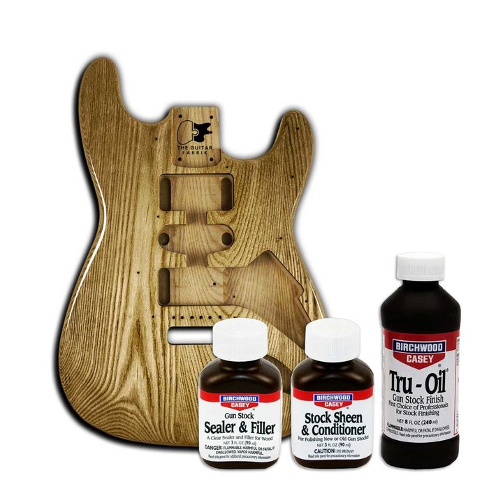 Natural Guitar Finish - Tru Oil Full Set