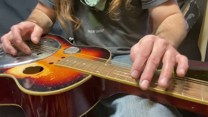 BluesGrass on Dobro Lap Slide Resonator Guitar