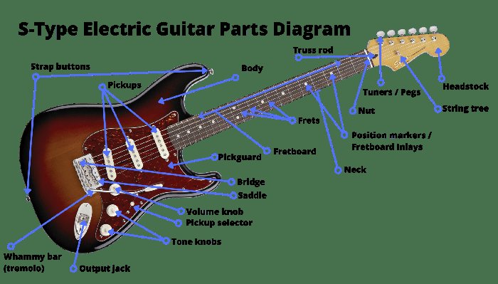 All Guitar Parts Explained: Electric, Acoustic, And Classical + ...