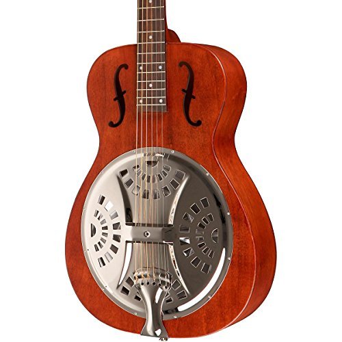 Amazon.com: Epiphone Dobro Hound Dog Round Neck Resonator, Vintage Brown : Musical Instruments
