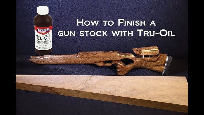 Finishing with Tru Oil - YouTube