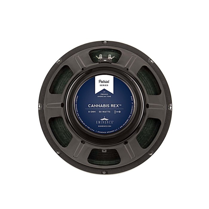 Amazon.com: Eminence Patriot Cannabis Rex 12" Guitar Speaker with Hemp Cone, 50 Watts at 8 Ohms : Musical Instruments