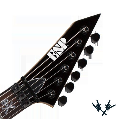 ESP Guitars Headstock Decal | Six String Stickers