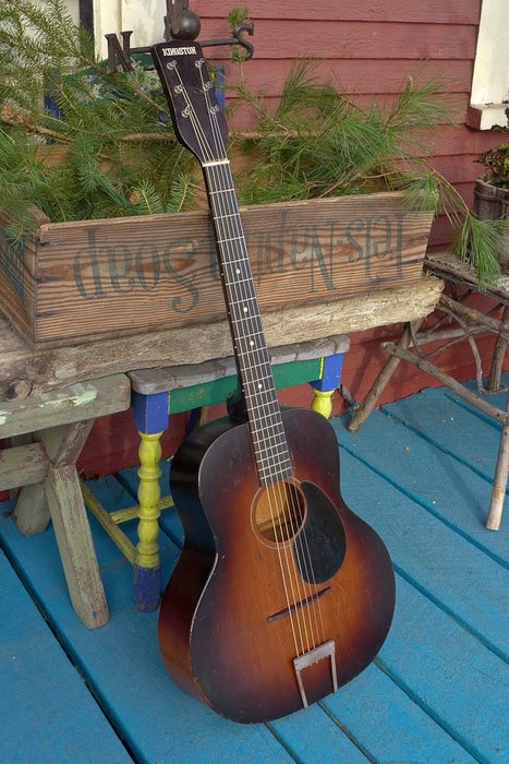 c.1935 Regal-made Kingston 000-size Guitar