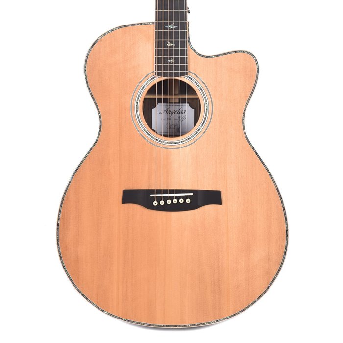 Amazon.com: PRS Paul Reed Smith SE A60E Angelus Acoustic Electric Guitar with Case, Natural : Musical Instruments