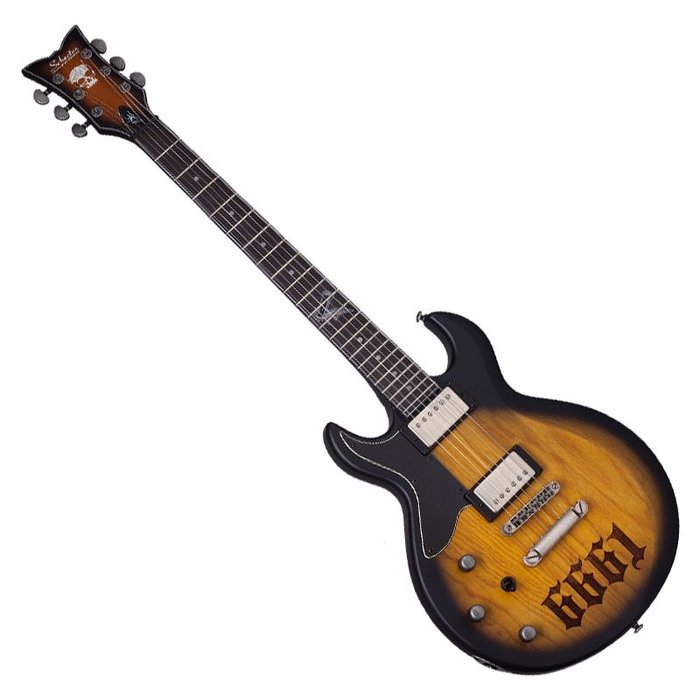 Schecter Zacky Vengeance ZV 6661 Left-Handed Electric Guitar in Aged N