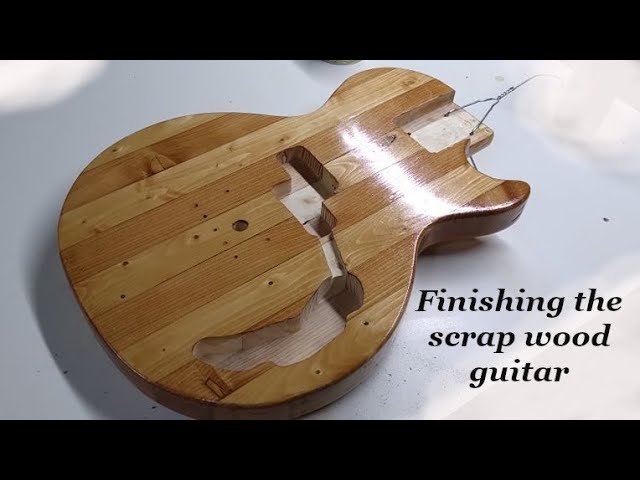 Tru Oil finish on a guitar body